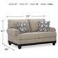 Elbiani - Alloy - Loveseat