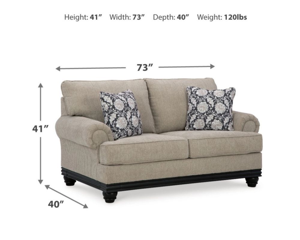 Elbiani - Alloy - Loveseat