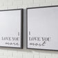 Adline - Black / White - Wall Art Set (Set of 2)