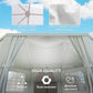 16' x 22' Wedding Event Party Tent High Peak Octagonal Outdoor Gazebo Canopy with Removable Walls, for Weddings, Parties, White