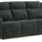 Martinglenn - Ebony - Power Reclining Sofa - Fabric