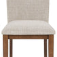 Kraeburn - Beige / Brown - Dining Upholstered Side Chair (Set of 2)