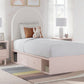 Wistenpine - Upholstered Panel Bed With Storage