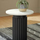 Wainstone - Black / White - Accent Table - Forward Furniture
