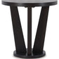 Chasinfield - Dark Brown - Round End Table