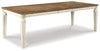 Realyn - Rectangular Dining Room Extension Table - Chipped White