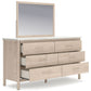 Cadmori - Two-tone - Dresser And Mirror