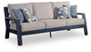 East Beach - Sofa With Cushion - Blue