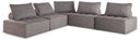 5 Pc. Outdoor Sectional