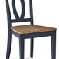 Landocken - Brown / Blue - Dining Room Side Chair (Set of 2)