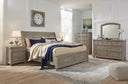 8 Pc. Bed, Dresser, Mirror, Chest, 2 Nightstands
