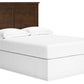 Danabrin - Full Panel Headboard - Brown