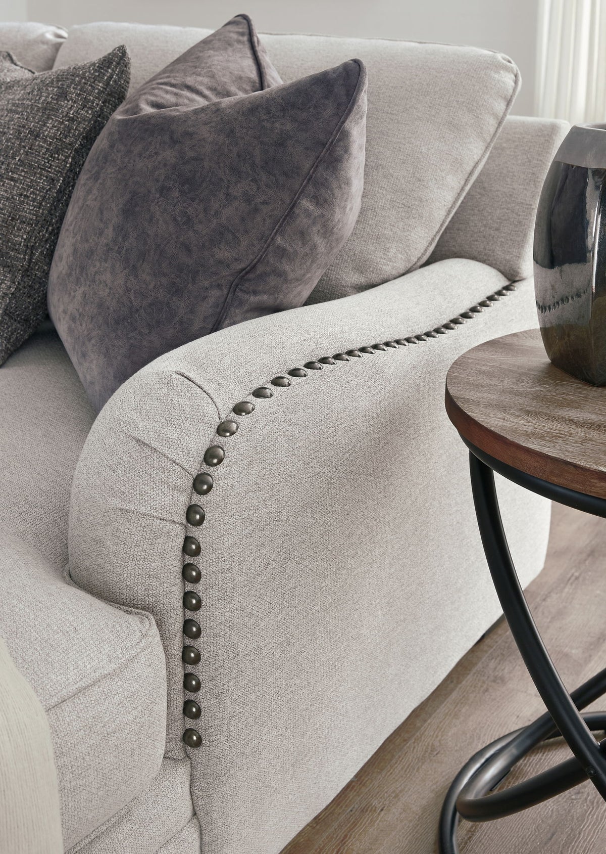 Dellara - 3-Piece Sectional With Raf Corner Chaise And Armless Loveseat - Chalk
