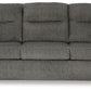 Bindura - Mineral - Sofa With Drop Down Table