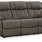 First Base - Reclining Living Room Set