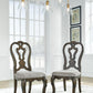 Maylee - Dining Upholstered Side Chair (Set of 2) - Dark Brown