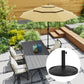 26 lbs Resin Round Umbrella Base with Stand
