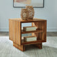 Dressonni - Brown - Square End Table