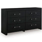 Maeling - Six Drawer Dresser
