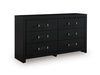 Maeling - Six Drawer Dresser
