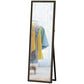 Full Length Mirror, 64" x 21" Rectangle Full Body Mirror with Dual-Tone Frame for Bedroom, Black