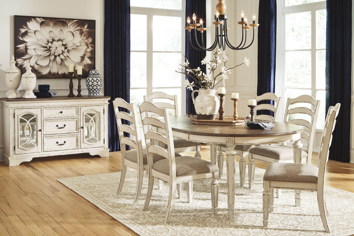 Realyn - Oval Dining Table Set - Forward Furniture