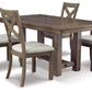 Moriville - Rectangular Dining Room Extension Table - Grayish Brown