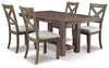 Moriville - Rectangular Dining Room Extension Table - Grayish Brown
