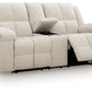 Orlen - Double Reclining Loveseat With Console - Winter