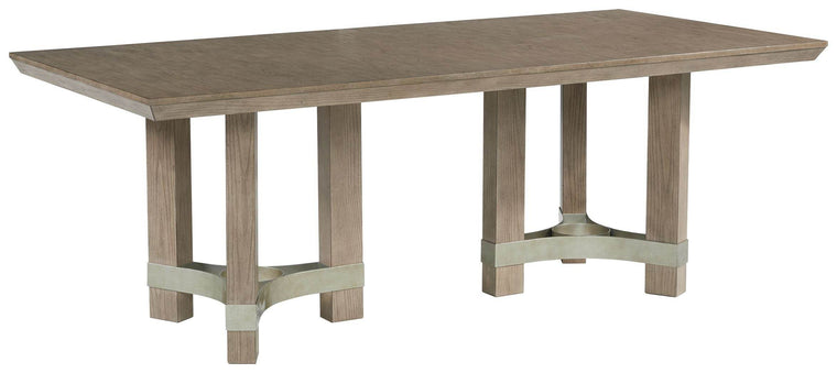 Chrestner - Gray - Rectangular Dining Room Table - Forward Furniture