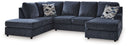 2 Pc. Right Arm Facing Sofa Chaise Sectional