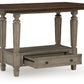 Lodenbay - Antique Gray - Rectangular Dining Room Counter Table