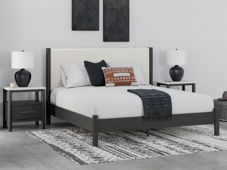 Cadmori - Upholstered Panel Bed - Forward Furniture