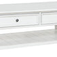 Kanwyn - Whitewash - Rectangular Cocktail Table