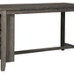 Caitbrook - Gray - Rectangular Dining Room Counter Table