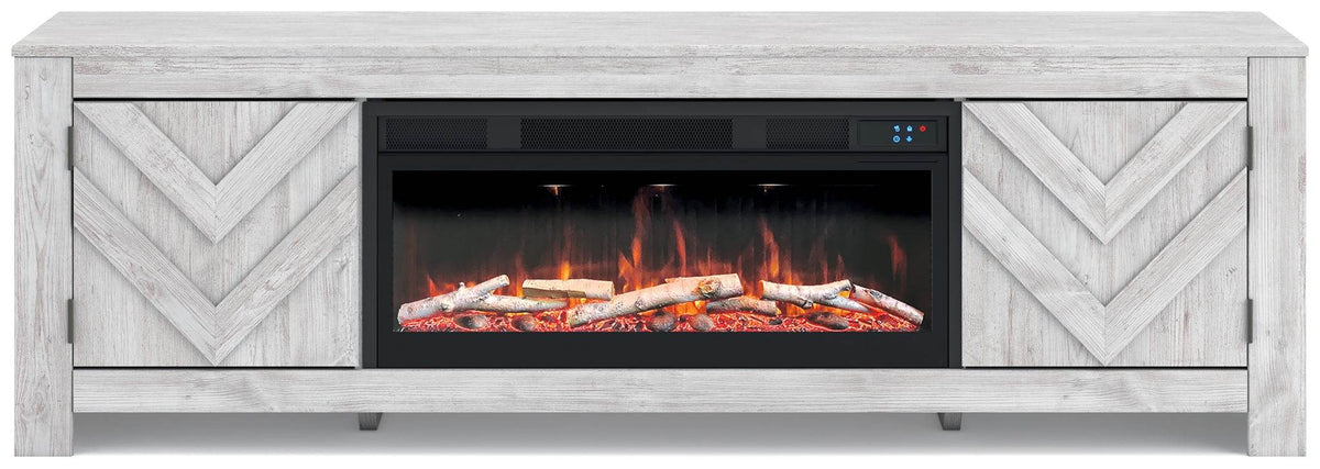 Cayboni - LG TV Stand With Fireplace Option - Forward Furniture