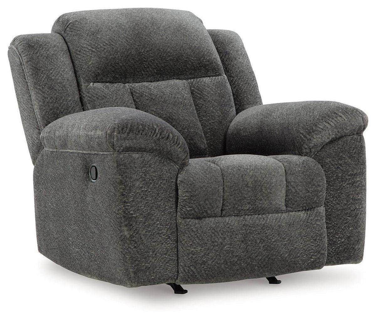 Frohn - Rocker Recliner - Fabric - Graphite