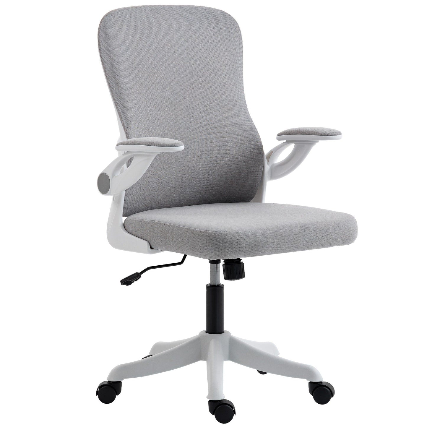 Ergonomic Office Chair with Adjustable Lumbar Support - Grey