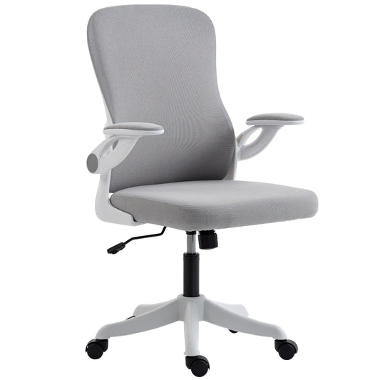 Ergonomic Office Chair with Adjustable Lumbar Support - Grey