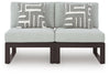 Beachloft - 2-Piece Outdoor Sectional - Black