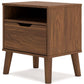 Fordmont - Auburn - One Drawer Night Stand