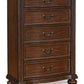 Lavinton - Brown - Five Drawer Chest