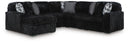 5 Pc. Left Arm Facing Corner Chaise Sectional