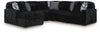 Midnight-Madness - 5 Piece Sectional