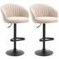 Swivel Counter Height Bar Stools Set of 2 - Beige