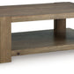 Flangren - Rectangular Cocktail Table - Light Brown