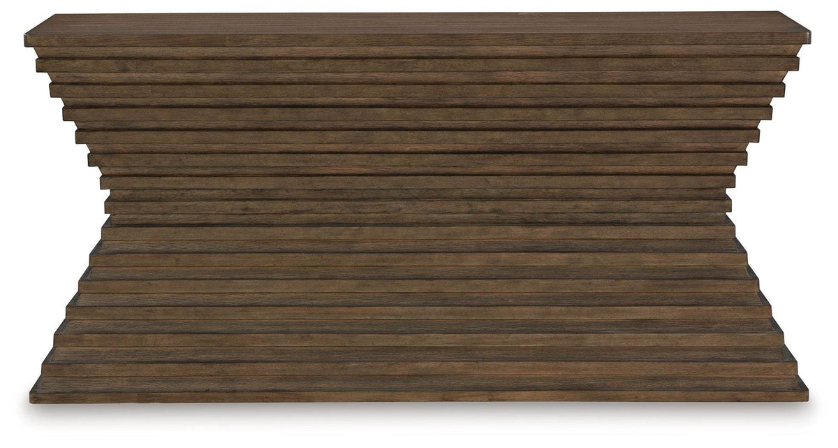 Hannodream - Warm Brown - Sofa Table - Forward Furniture