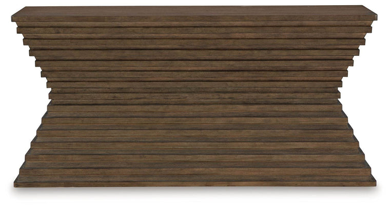 Hannodream - Warm Brown - Sofa Table - Forward Furniture