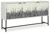 Freyton - Accent Cabinet - White / Gray