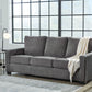 Rannis - Pewter - Queen Sofa Sleeper - Fabric